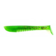 Силіконова приманка для риболовлі, Taipan Pike-Kill, 3,0 дюйми, 8шт/уп, колір №08 Green neon